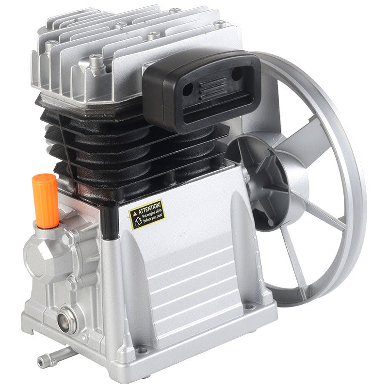Italian Air Compressor Head Aluminum Case Double Cylinder
