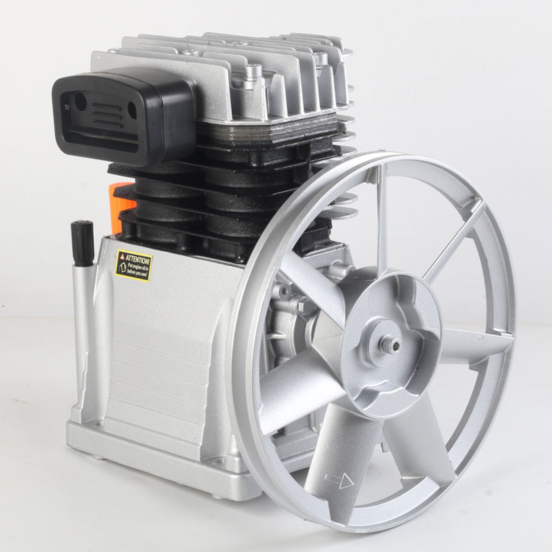 Italian Air Compressor Head Aluminum Case Double Cylinder