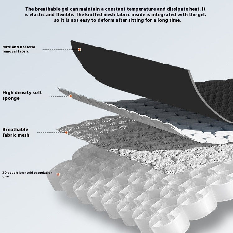 Car Seat Cushion Cooling Mat For Summer Single Piece